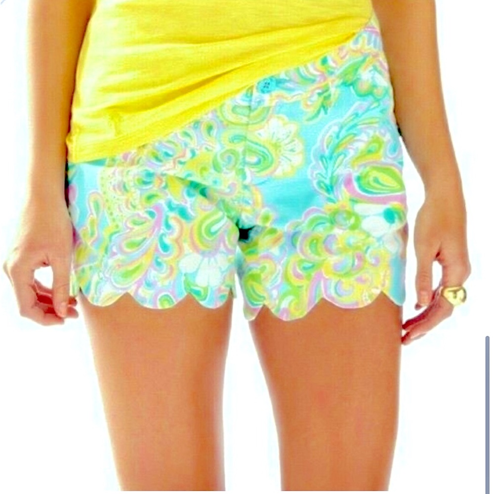 Lilly Pulitzer Double Trouble Buttercup Shorts